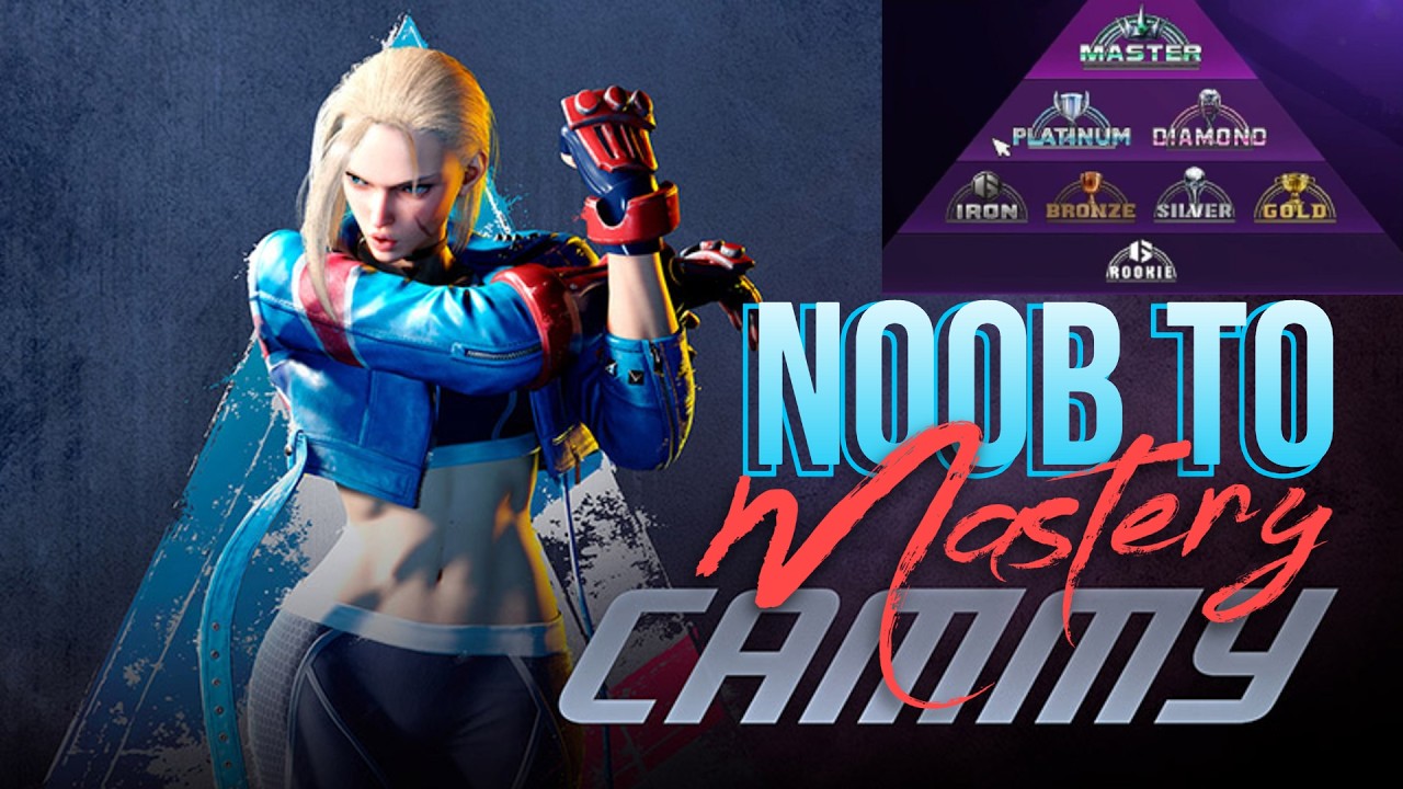Street Fighter 6 Noob To Mastery (Cammy) - Beginner Ranked Qualifier Matches