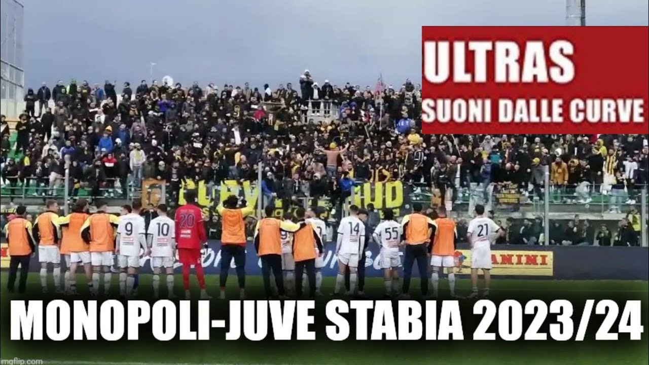 Monopoli-Juve Stabia, Serie C [11/02/2024] [FESTEGGIAMENTI FINE PARTITA]