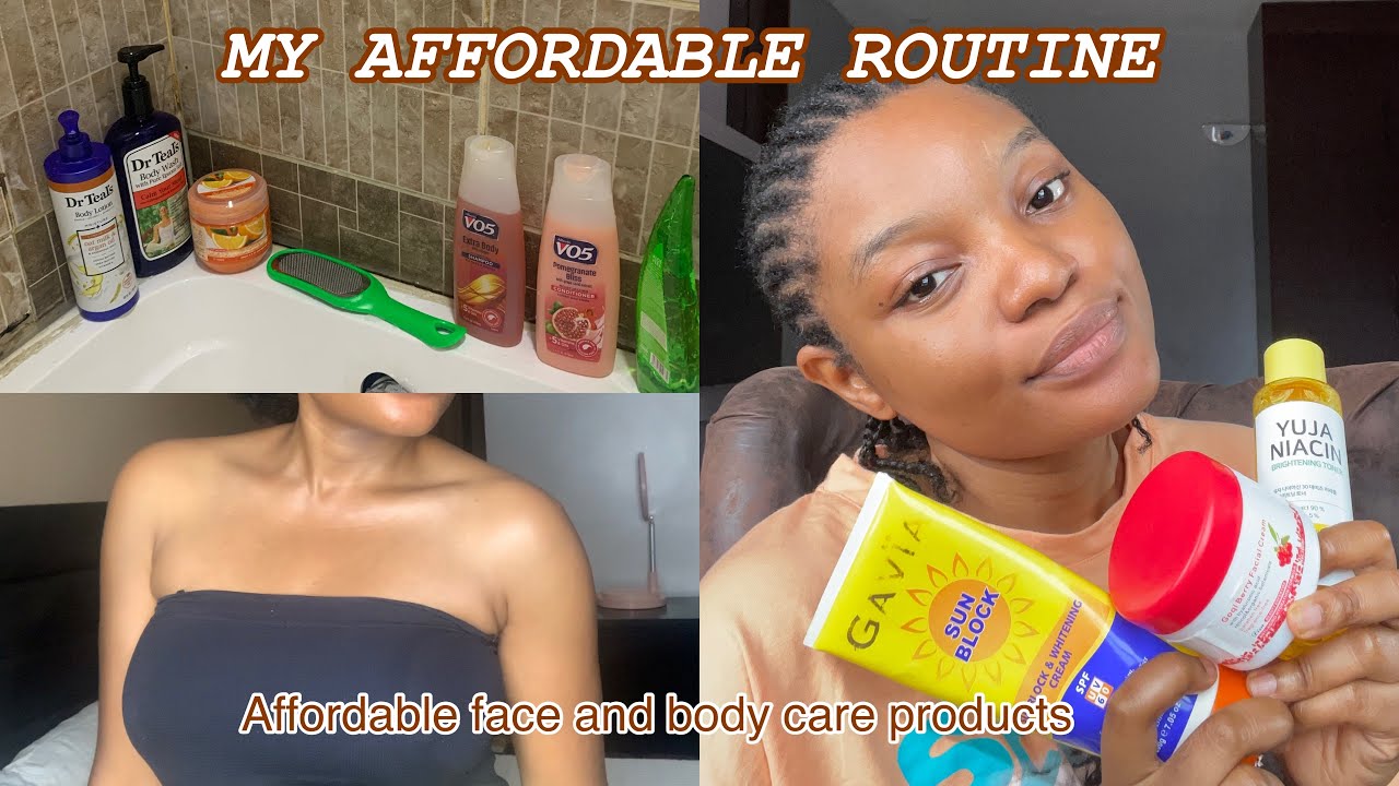 My simple and affordable shower and face routine✨