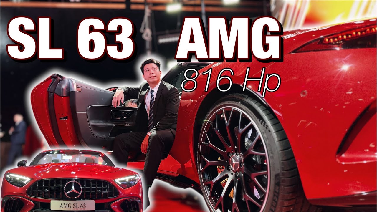 Chi Tiết Mercedes SL 63 AMG 2025, Thần Gió Với 816Hp Tăng Tốc Chỉ 2,9 Giây | Hoan Channel