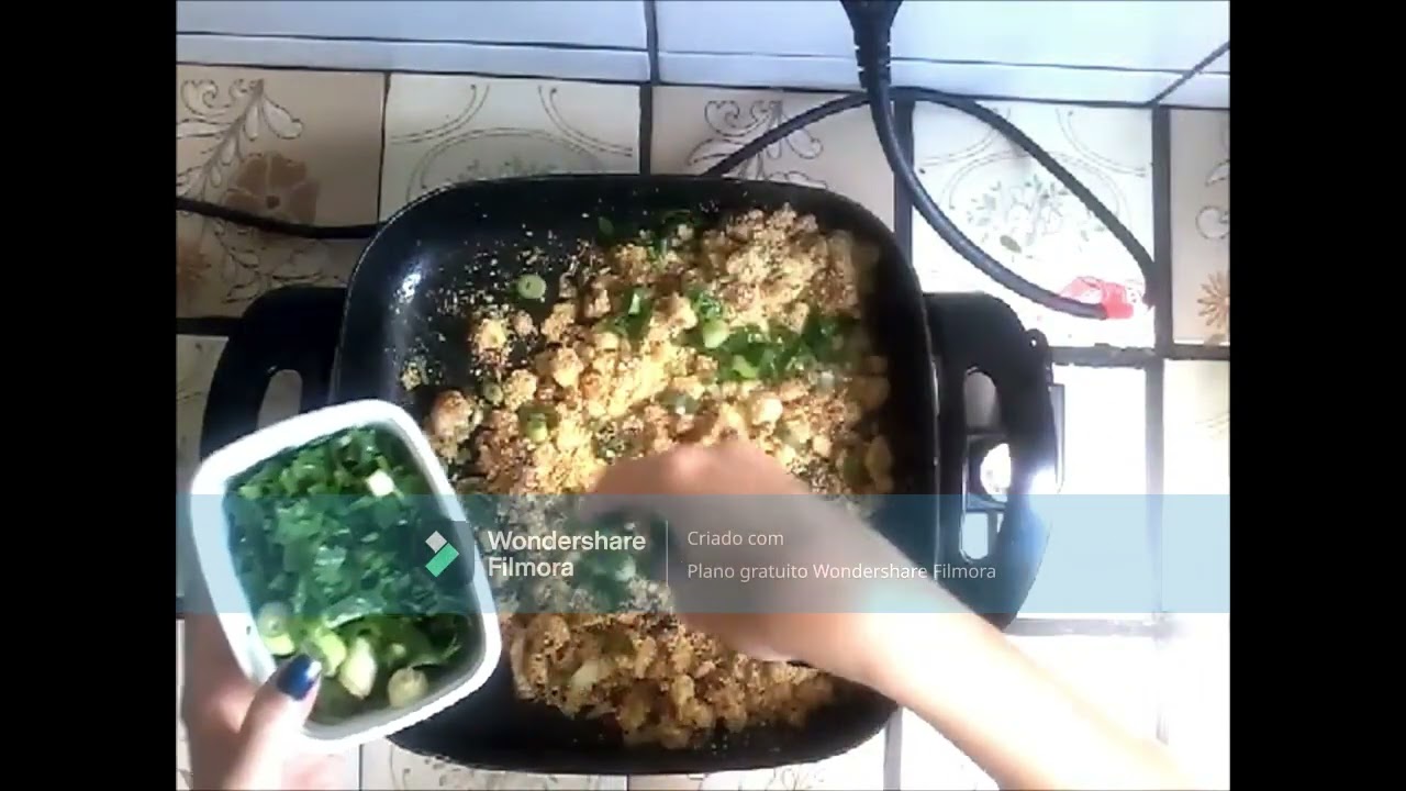 Farofinha agridoce para churrasco