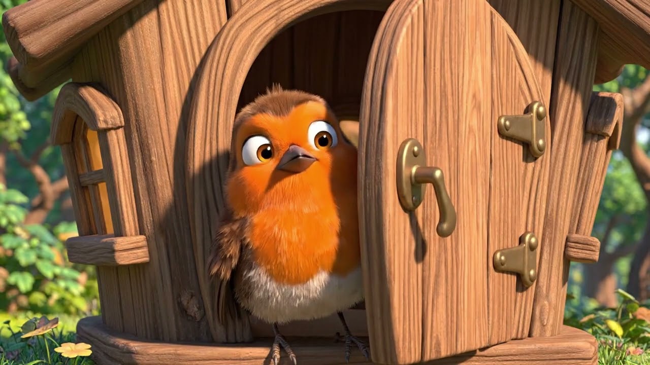 Cute Little Birds Living in a Treehouse 🐦🌳 | Kids Animation