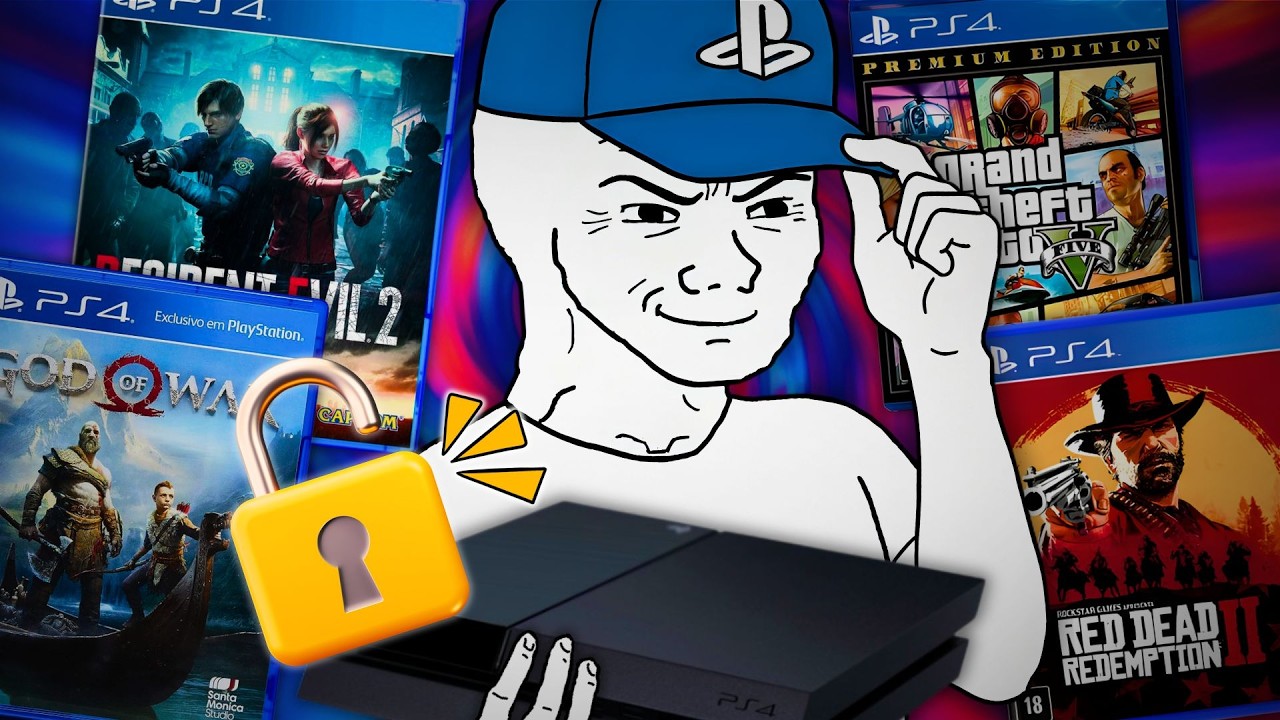 DESTRAVEI o Meu Playstation 4 e DESCOBRI o VIDEOGAME PERFEITO!
