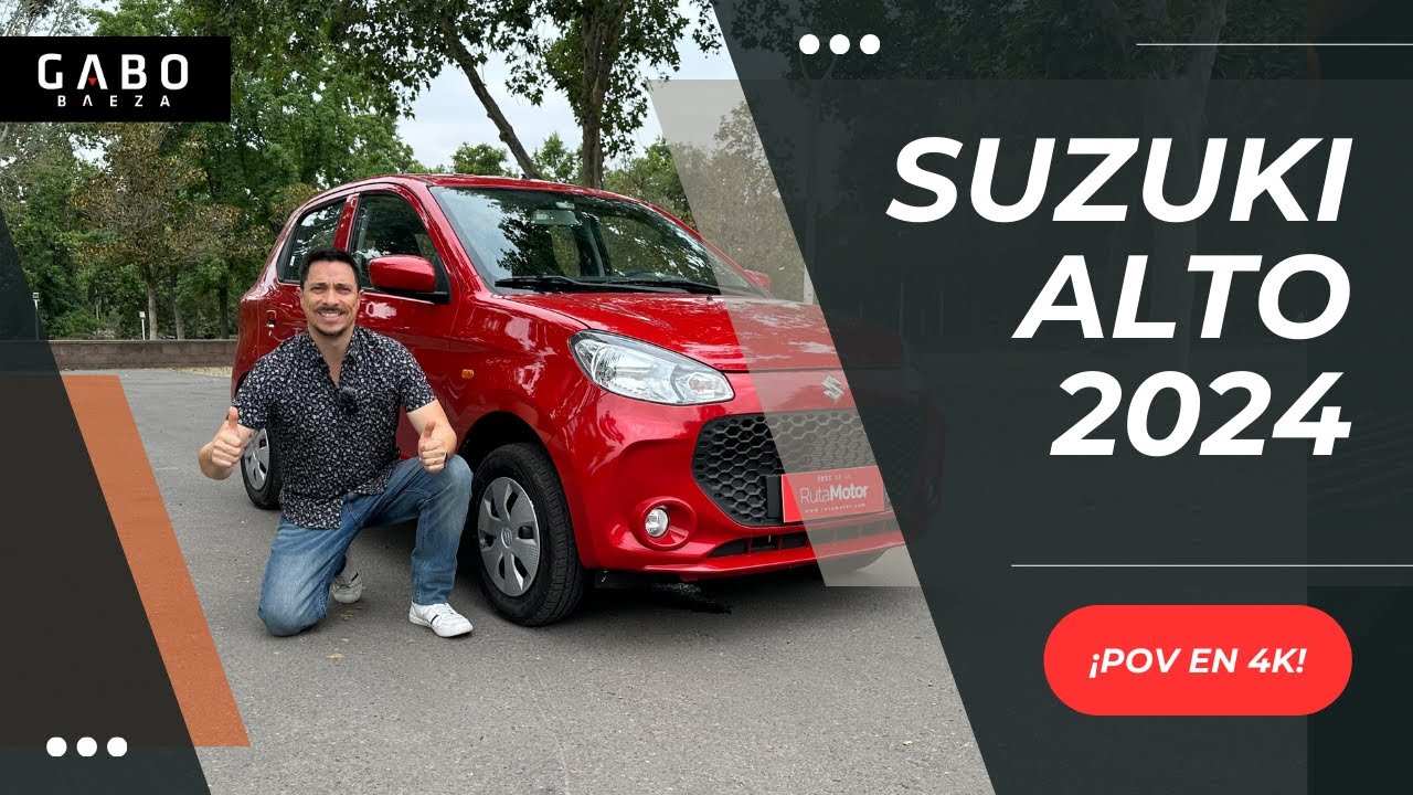 Suzuki Alto 2024 - Lo bueno llega en envase pequeño y económico (Review POV)