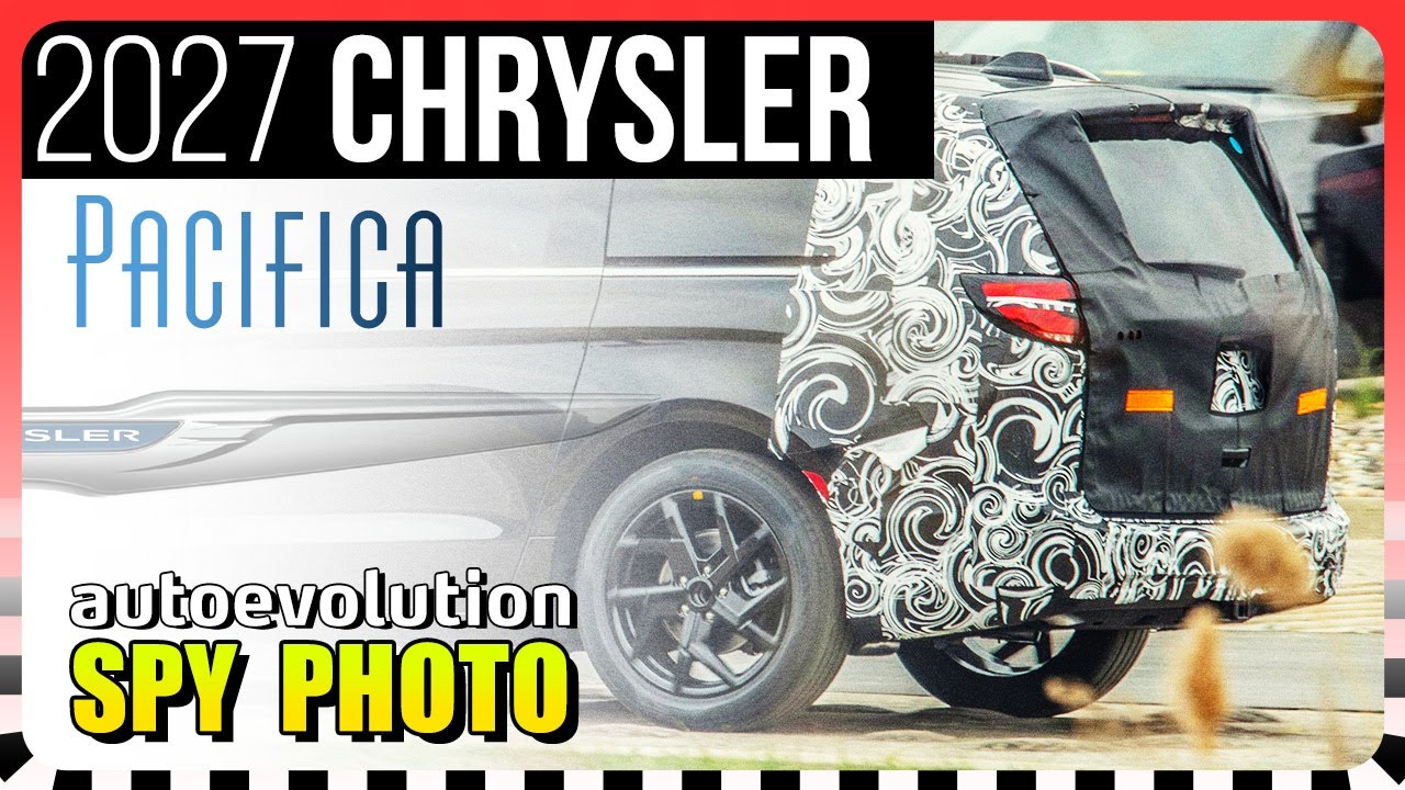 Chrysler Pacifica 2027: возрождение минивэнов? // ШПИОНИЧЕСКИЕ ФОТО