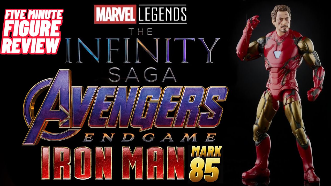 IRON MAN MK 85 | 5 MINUTE FIGURE REVIEW | Marvel Legends | INFINITY SAGA | Marvel Studios