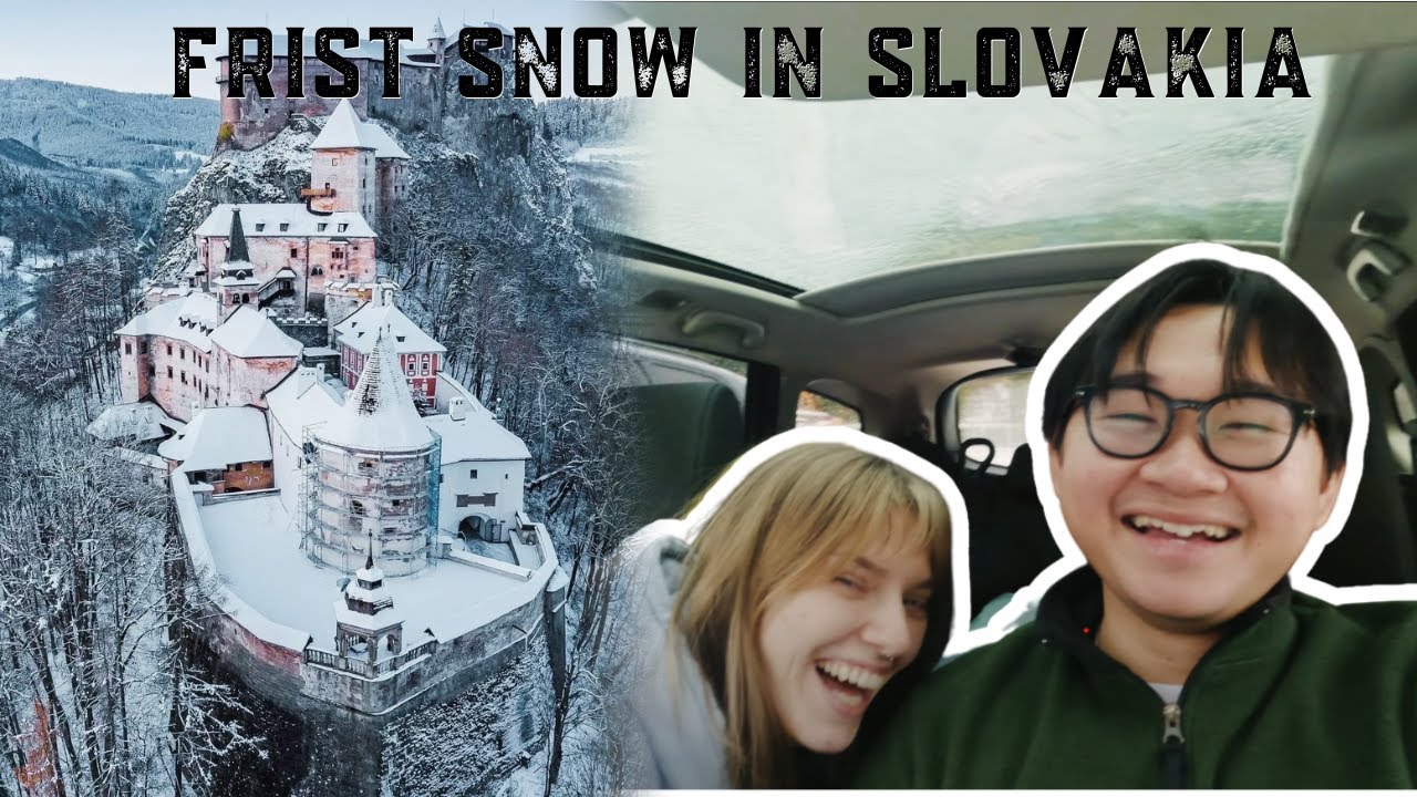 Trying to catch the first snow in Slovakia