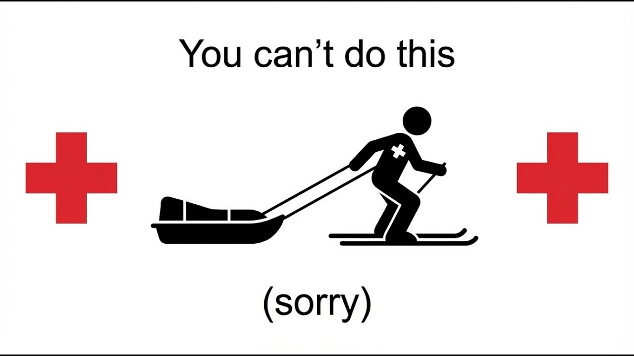 Why You Would Never Make It As Ski Patrol