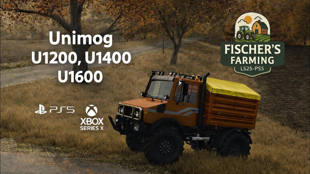 LS25-PS5 - Modvorstellung - Unimog U1200, U1400, U1600