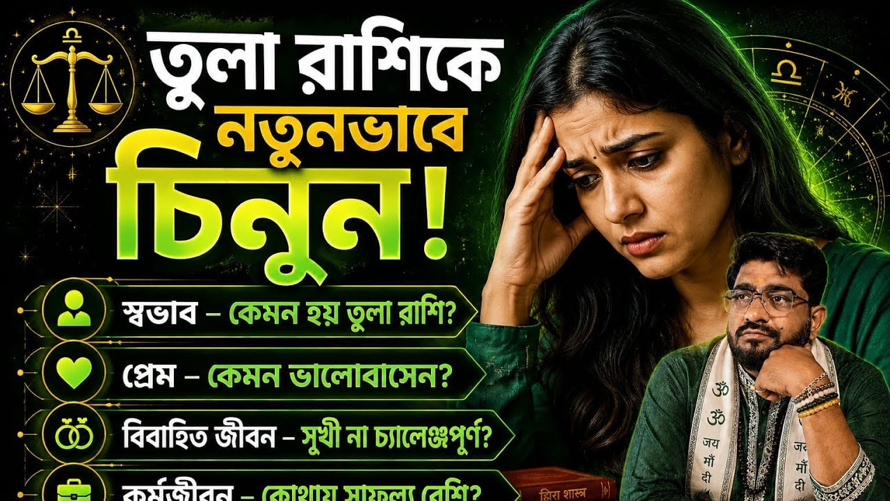 তুলা রাশিকে নতুন ভাবে চিনুন | tula rashifall bangla | libra personality | #তুলারাশি