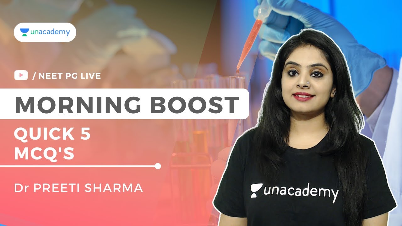 Morning Boost: 1 - Quick 5 MCQ's | Dr Preeti Sharma