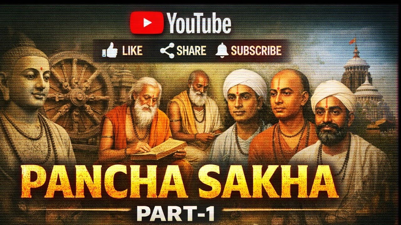 Pancha Sakha Part-1 | Odisha History Complete Series | Balaram Das, Jagannath Das & Others