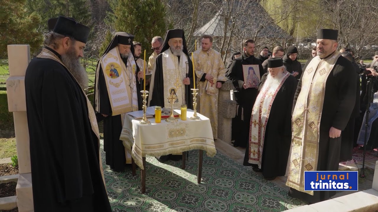 Moaștele Sfântului Cuvios Dometie cel Milostiv de la Râmeț au fost deshumate