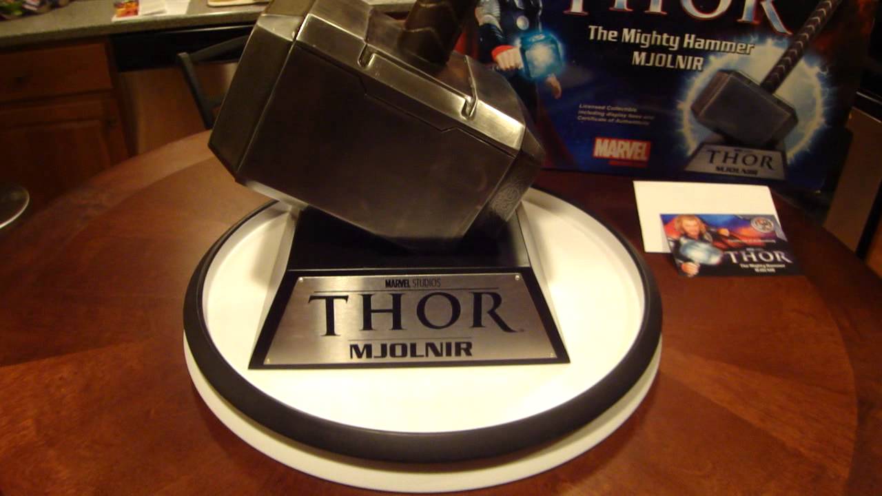 Thor Hammer Mjolnir Movie Replica by Museum Replicas Limited