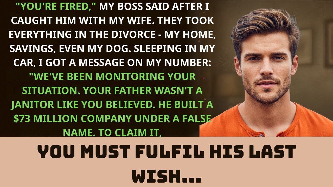My Boss Stole My Wife, Job & Home - Then I Discovered My Janitor Father Was Worth $73 Million