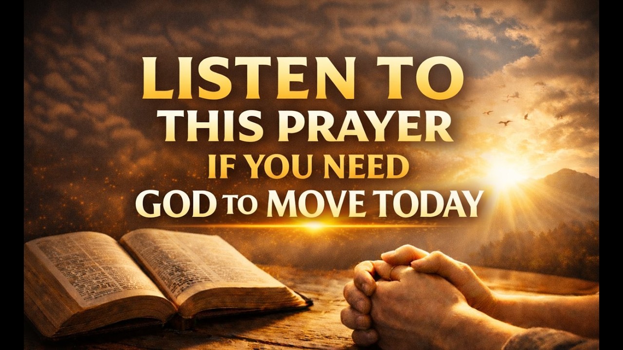 Listen to This Prayer If You Need God to Move Today