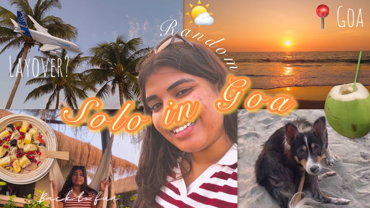 ☀️Beach between flights 🌊 | the best unexpected Goa trip 🏝️