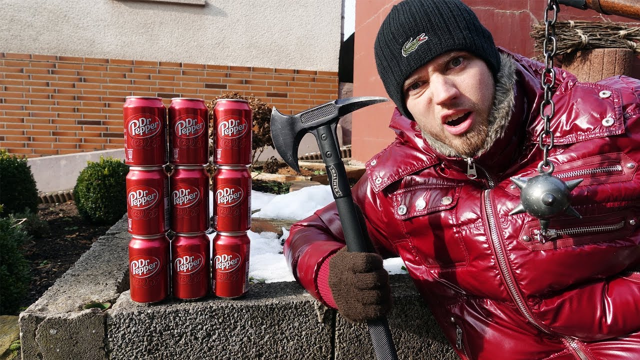 9 WEGE um eine Dr Pepper DOSE zu ZERSTÖREN!