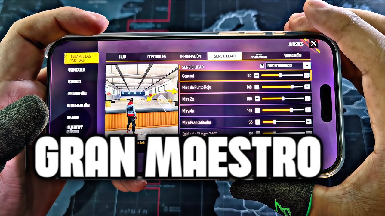 CON ESTA SENSIBILIDAD RECUPERE EL GRAN MAESTRO EN FREE FIRE AGOSTO 2025