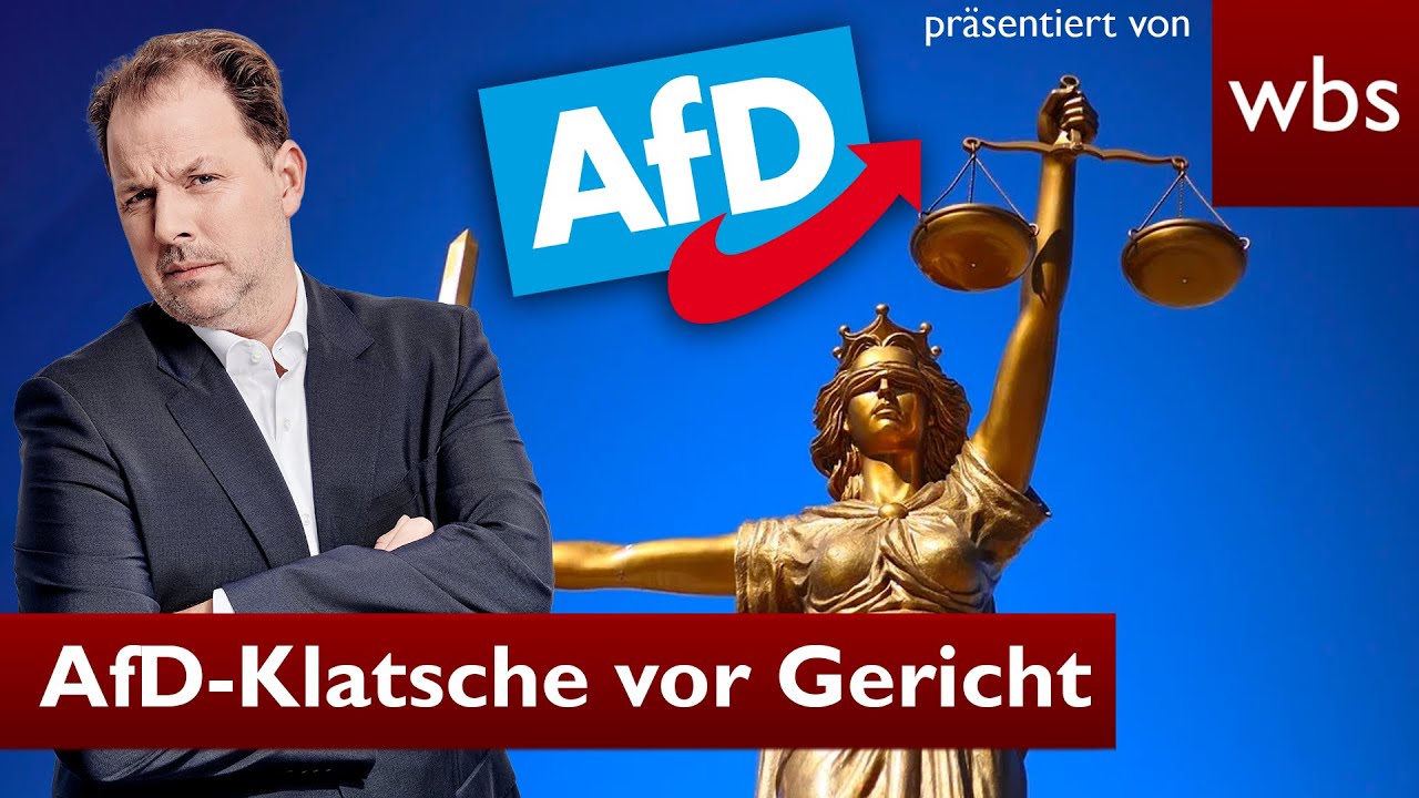 AfD-Klatsche vor Gericht: Partei ist rechtsextremer Verdachtsfall! | Anwalt Christian Solmecke