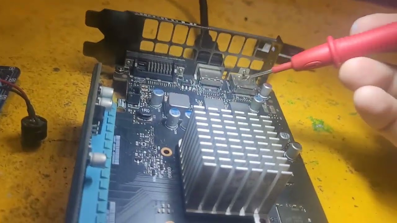 GTX 1050 TI falha no vídeo, HDMI com defeito 