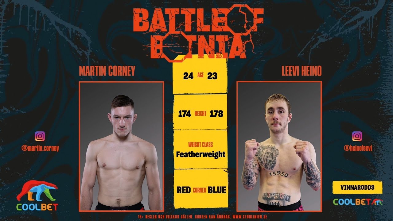 Battle of Botnia 10 Martin Corney vs. Leevi Heino