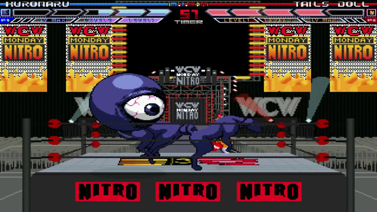 Mugen battle Kuromaru vs Tails Doll