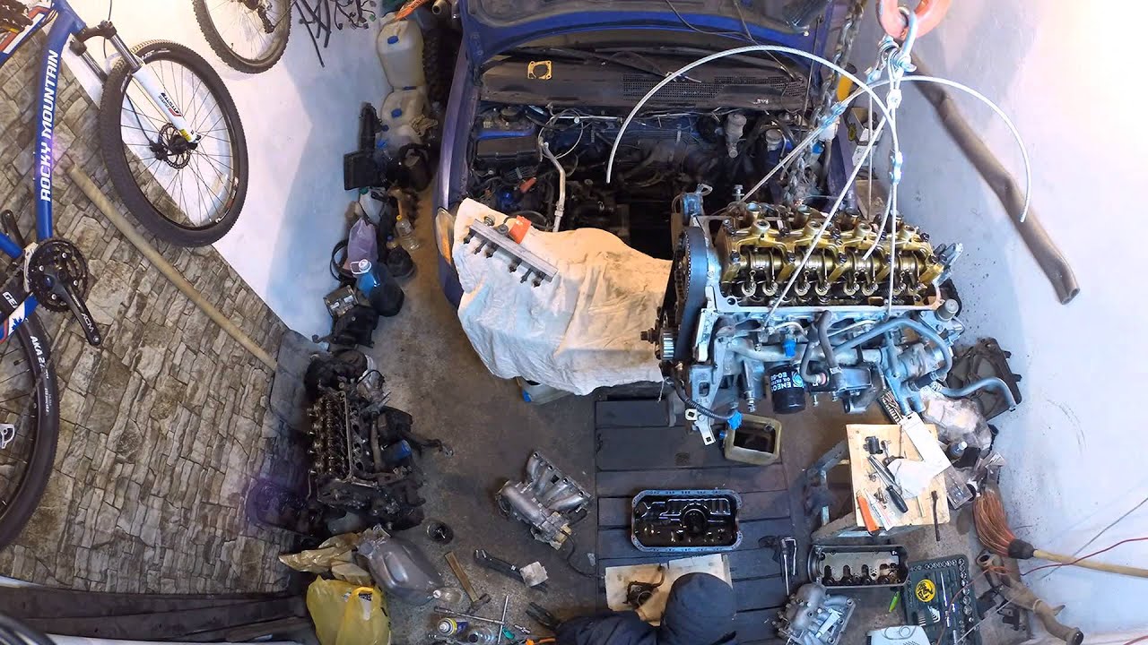 Honda HR-V свап D16W5 на D16A vtec за 5 дней