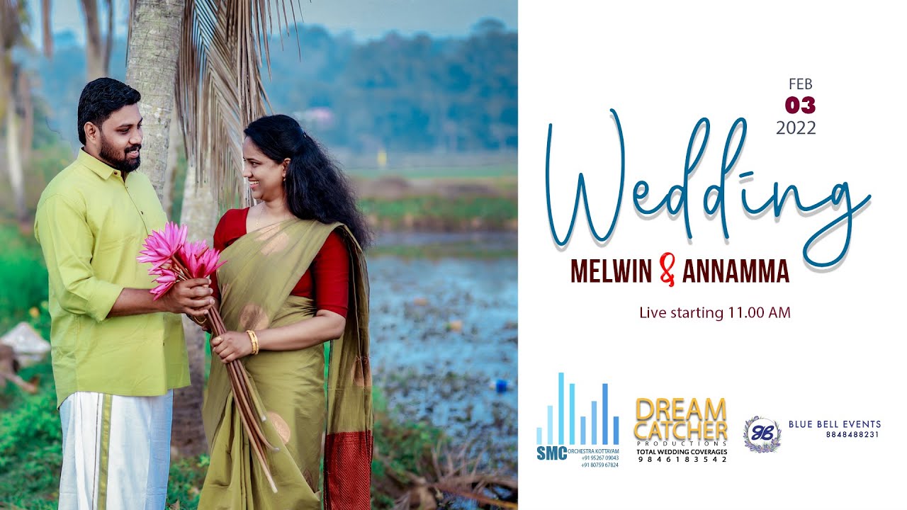 Wedding ceremony ||Melwin & Annamma||