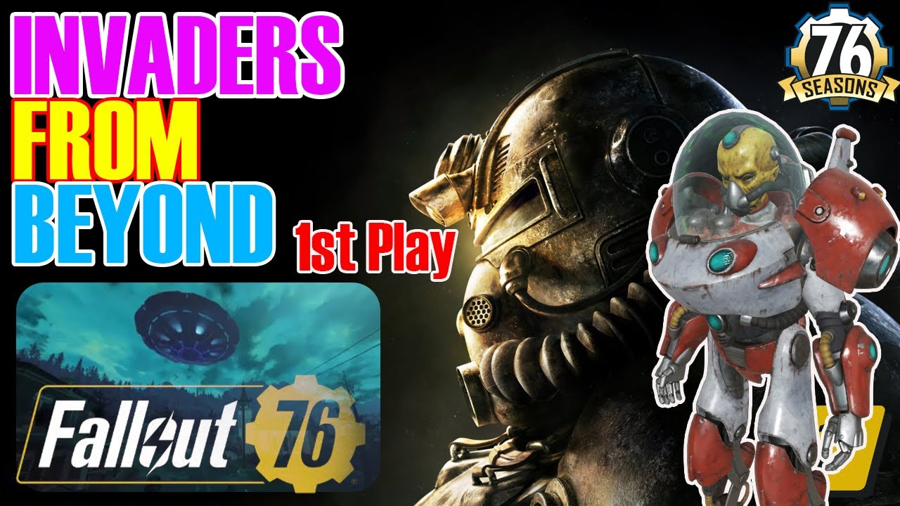 Fallout 76 - Invaders From Beyond - NEW Public Event First Gameplay
