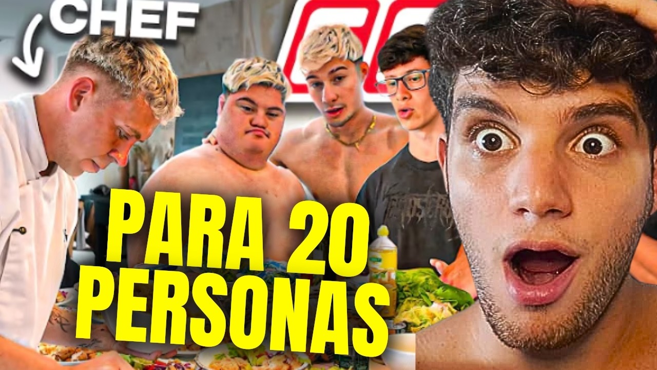 CHEF PRIVADO PARA 20 FITNESS | UFA SUMMER
