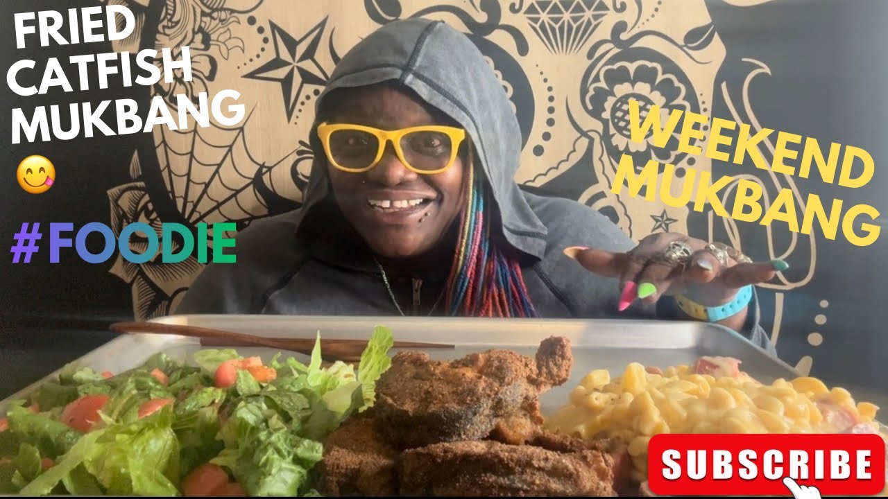 Fried Catfish Mukbang😋Got Some news!🤩🫶🏾✌🏾