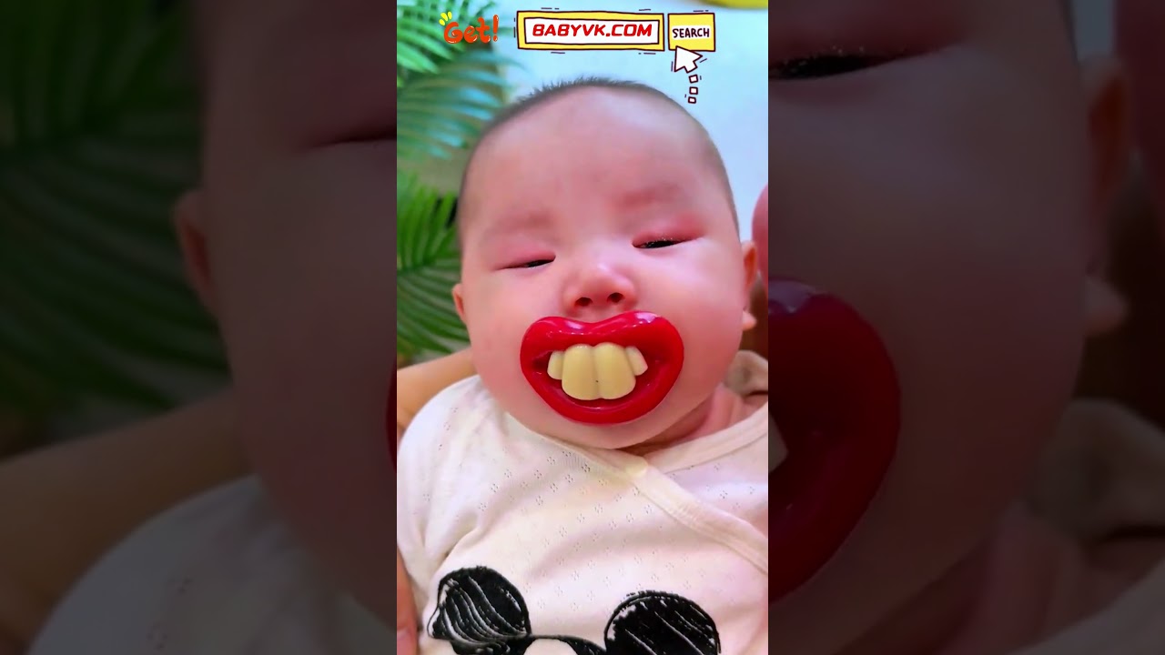 Is your baby crying non-stop? This Baby Pacifier brings instant calm! #BabyCare