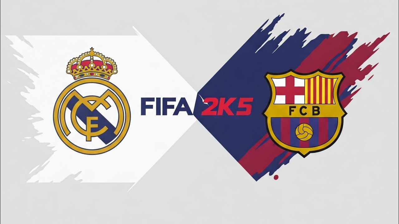 FIFA 2K25 : Real Madrid vs Barcelona