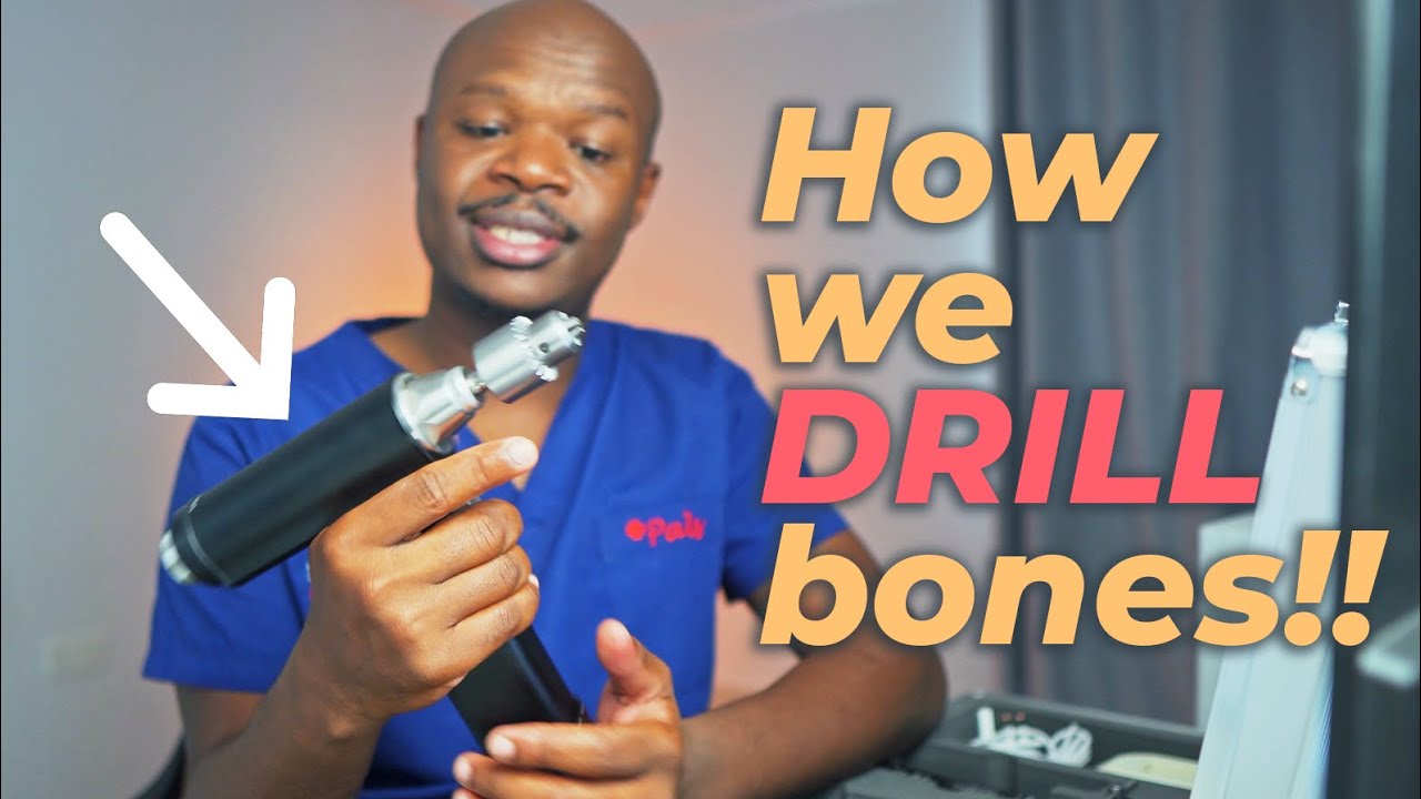 What Orthopaedic Surgeons use to drill bones!
