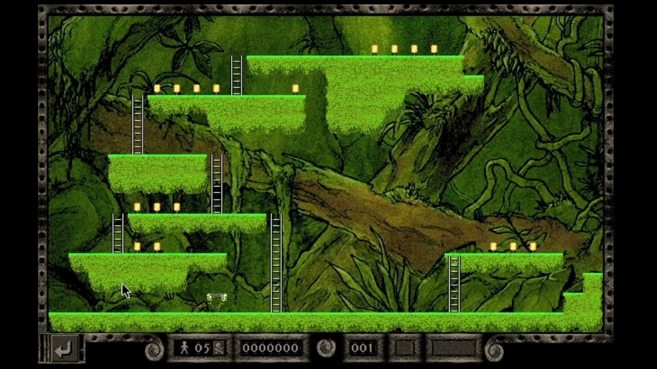 Lode Runner: The Legend Returns - Intro and Level 1