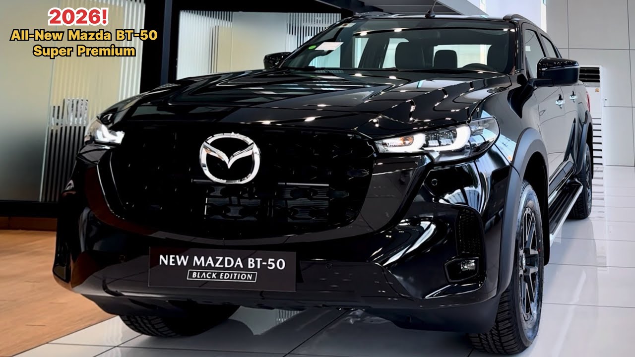 New Arrival 2026! All-New Mazda BT-50 Super Premium - New Performance Comfort Interior and Exterior
