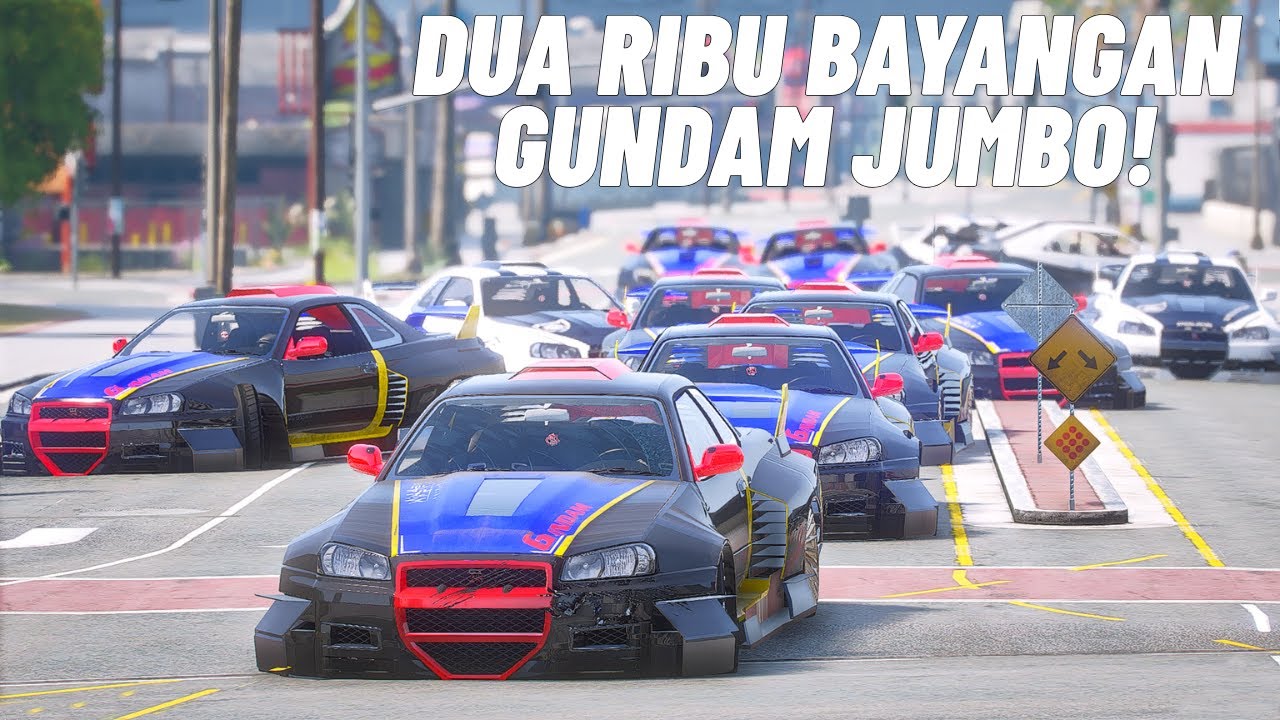 DUA RIBU BAYANGAN SKYLINE JUMBO BUAT RESAH SELURUH KEPOLISAN KEKUATAN DAHSYAT