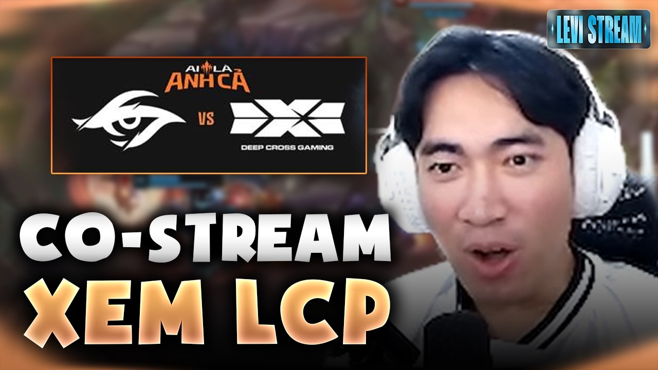 Levi cổ vũ TSW vs DCG #lolpacific #watchpartylcp