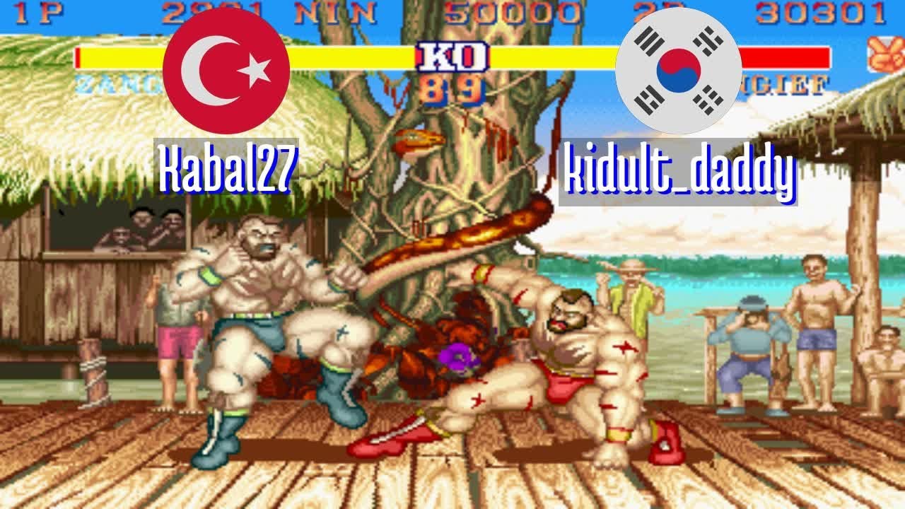 FT3 @sf2ce: Kabal27 (TR) vs kidult_daddy (KR) [Street Fighter II Champion Edition Fightcade] Feb 5