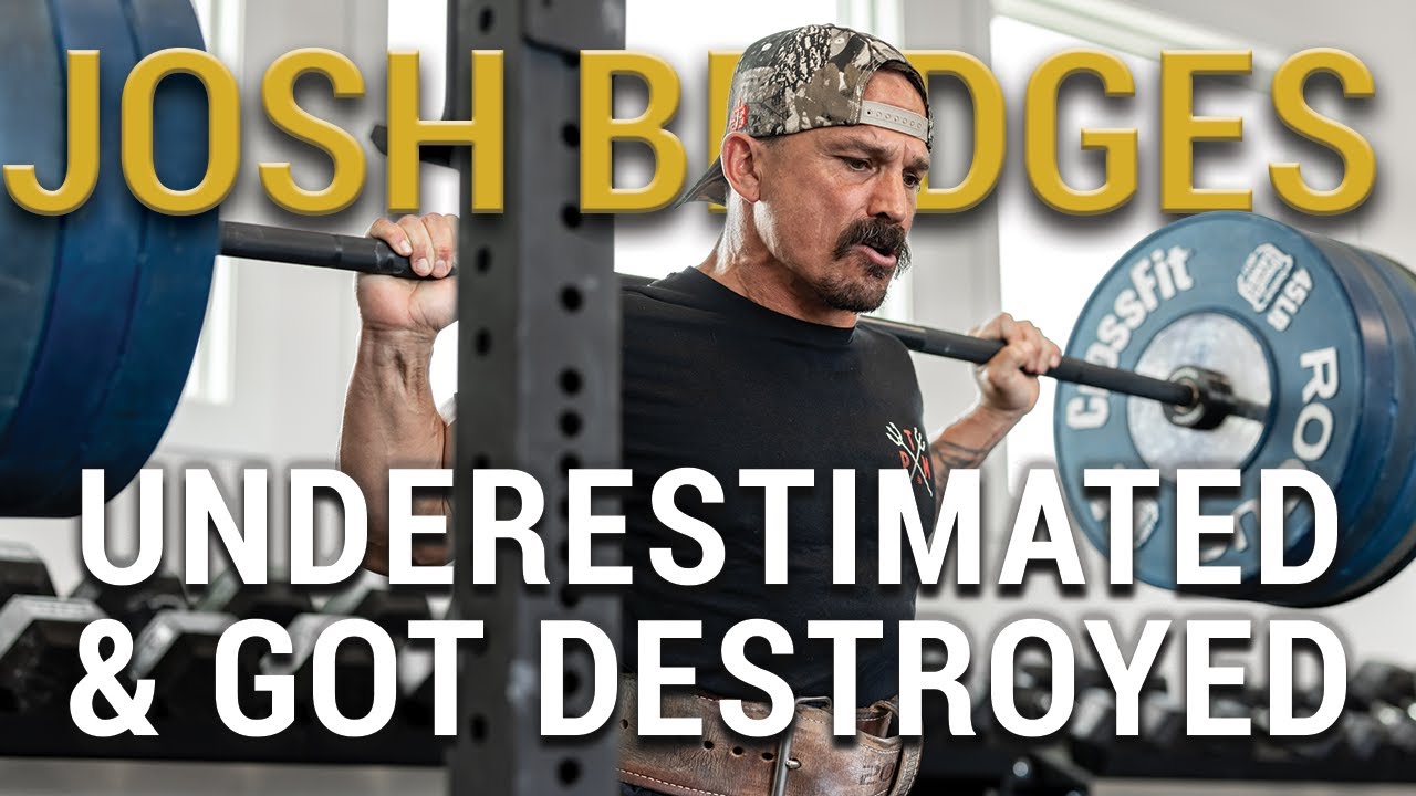 Josh Bridges is Back! Leg Day Like It’s CrossFit Games Training