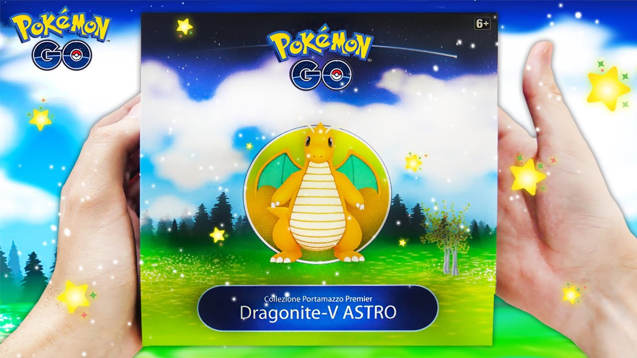 *PRENDITI UN DRAGONITE!* APRO LA COLLEZIONE PREMIER POKEMON GO DI DRAGONITE-V ASTRO!