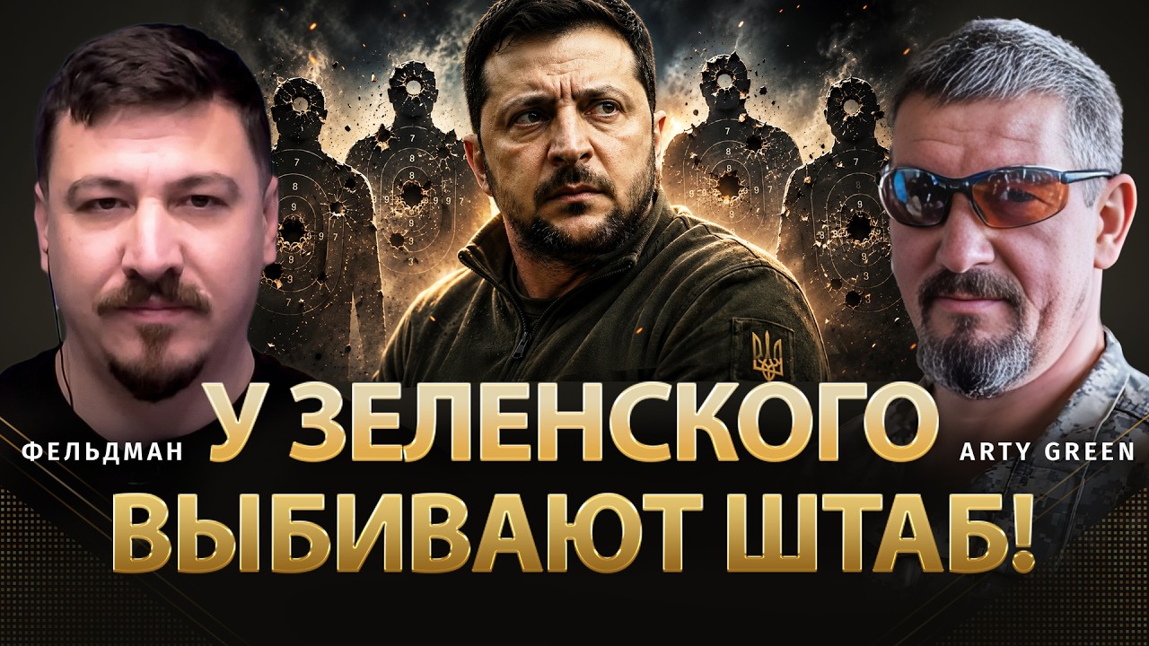 У Зеленского выбивают штаб! | Arty Green, Николай Фельдман |  @Arty_Green