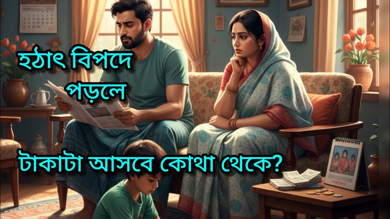 হঠাৎ করে বিপদ আসলে টাকা আসবে কোথা থেকে 