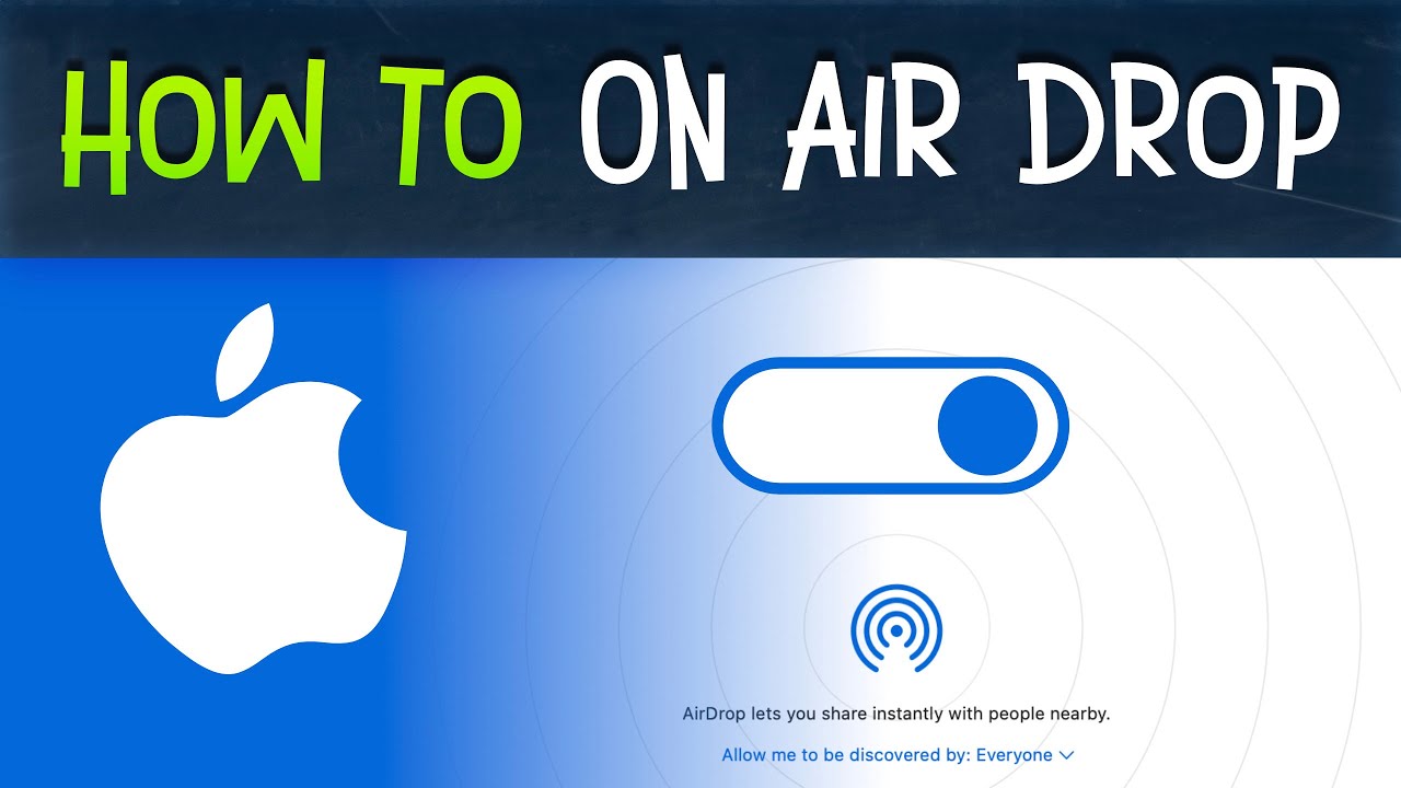 How to Turn on AirDrop on Mac Easy Tutorial