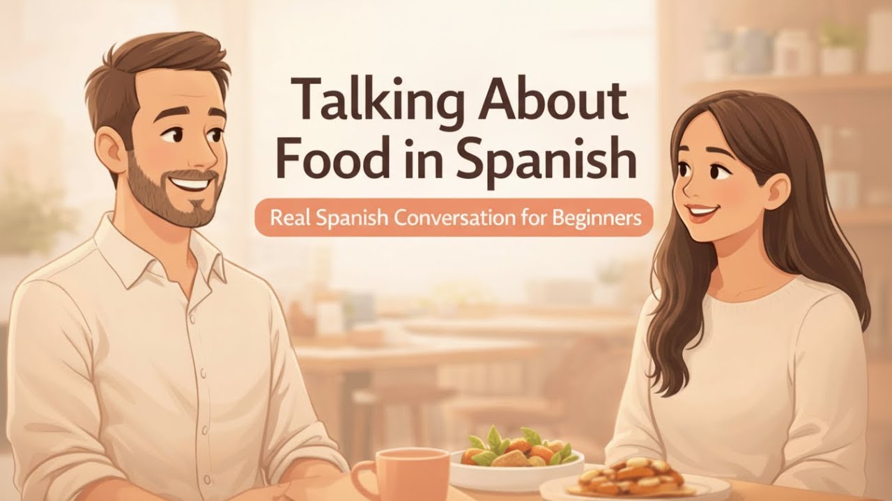 Talking About Food in Real Life Spanish (A1–A2)