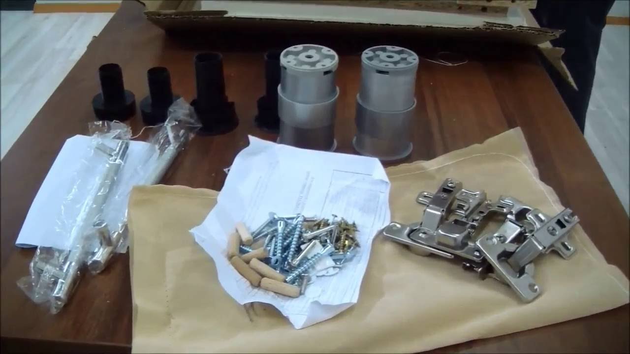 Видео-инструкция по сборке кухонного шкафа-стола кухни Наталья