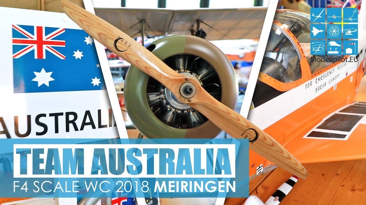 TEAM AUSTRALIA - ALL RC SCALE MODELS IN DETAIL F4 SCALE WORLD CHAMPIONSHIP 2018 MEIRINGEN [HD]