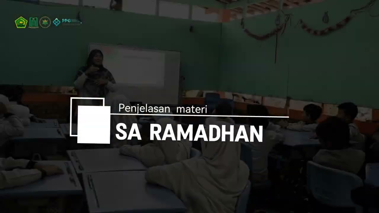 Video UKIN PPG: Semangat Berpuasa Ramadhan, Kelas 3 MI Azzarofah