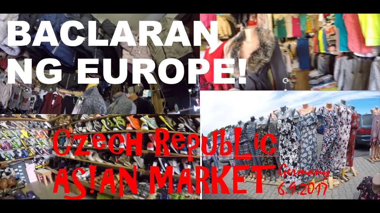 Ang BACLARAN ng EUROPE | Asian Market, Tschechien (Czech Republic)